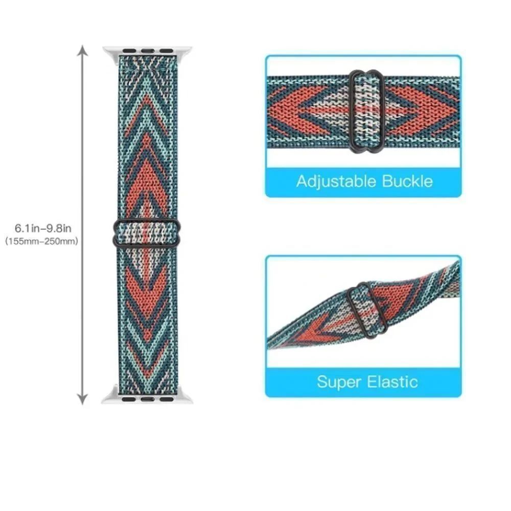 Blue Arrow Stretchy Loop Band for Apple Watch - Picture 2 of 4